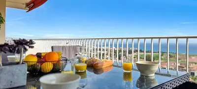 Balcon ou terrasse dans l'établissement LX175 Vue mer - Terrasse - Parking - Domaine Privé
