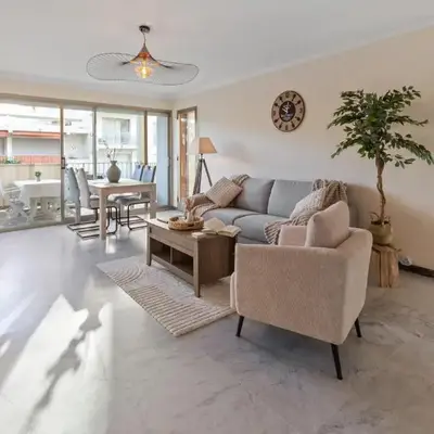 La Plage - Spacious - Sea View - Parking - AC - Pool