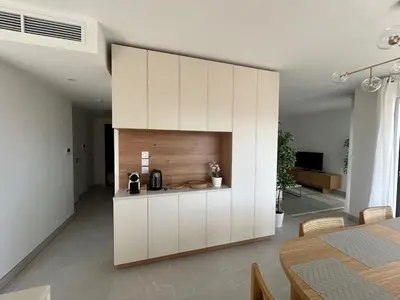 Cuisine ou kitchenette dans l'établissement Les Voiles Blanches 133 By Avecoeur