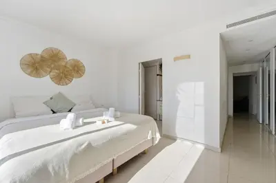 Un ou plusieurs lits dans un hébergement de l'établissement Appartement Margot - Welkeys