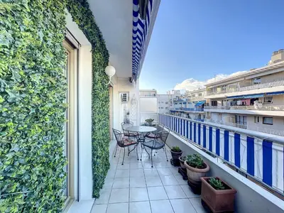Balcon ou terrasse dans l'établissement Antibes Center Old Town by the Sea