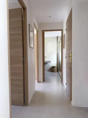 Un ou plusieurs lits dans un hébergement de l'établissement 4-star suite close to Sea , Juan les Pins