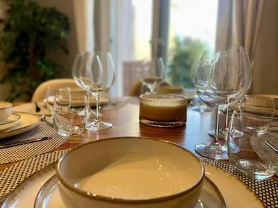 Boissons dans l'établissement Spacious Group Stay in Antibes