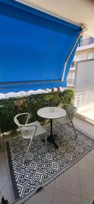 Balcon ou terrasse dans l'établissement Escapade en plein cœur Antibes