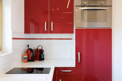 Cuisine ou kitchenette dans l'établissement Santa Cruz YourHostHelper