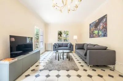 Télévision ou salle de divertissement dans l'établissement Résidence Superbe Villa Avec Piscine & Sauna - Superbe villa avec piscine & sauna MAE-2283