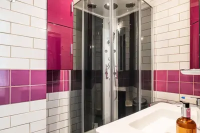 Salle de bains dans l'établissement Résidence 2p Avec Terrasse, Vue Mer Et Parking - 2P avec terrasse, vue mer et parking MAE-2483