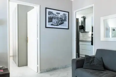 Cuisine ou kitchenette dans l'établissement Résidence 2p Avec Terrasse, Vue Mer Et Parking - 2P avec terrasse, vue mer et parking MAE-2483