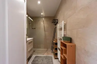 Salle de bains dans l'établissement Résidence 2p Rénové Proche Croisette - 2P Rénové proche Croisette MAE-2783