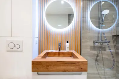 Salle de bains dans l'établissement Résidence Beau 3p, Vue Mer, Plages à Pied - Beau 3P, Vue Mer, Plages à pied MAE-3553