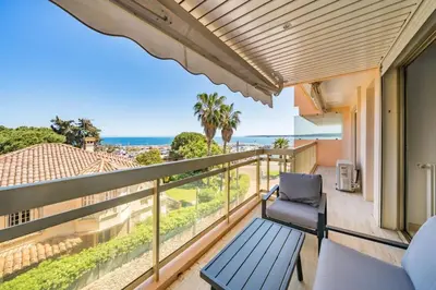 Plan de l'établissement Appartement Vue Mer au Palm Beach