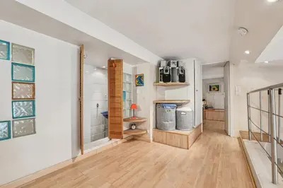Cuisine ou kitchenette dans l'établissement Cosy Short-Term Rental in Cannes