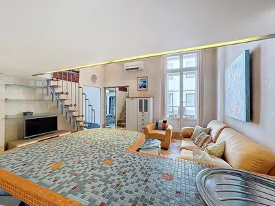 Cuisine ou kitchenette dans l'établissement Cosy Short-Term Rental in Cannes