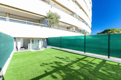 Plan de l'établissement Studio lumineux avec extérieur dans la Marina Baie Des Anges
