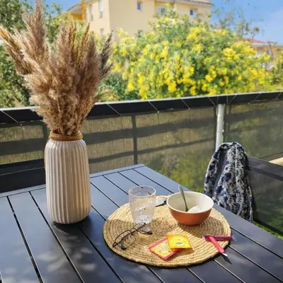 Plan de l'établissement Le Mimosa Prestige - T3, 6P, Terrasse & Parking