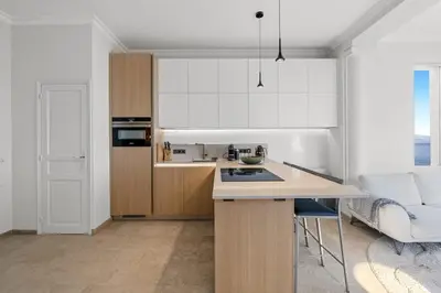 Cuisine ou kitchenette dans l'établissement Elegant Villa in Cap d'Antibes
