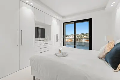 Un ou plusieurs lits dans un hébergement de l'établissement REF 2027 - Cannes Centre - Appartement à Louer