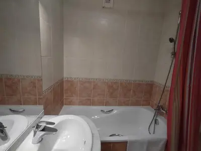Salle de bains dans l'établissement la Desirade