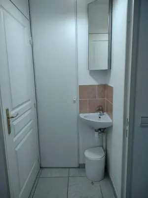 Salle de bains dans l'établissement la Desirade