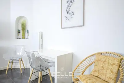 Coin salon dans l'établissement Le Mimosa