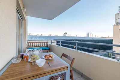 Balcon ou terrasse dans l'établissement Royal Park - Happy Rentals