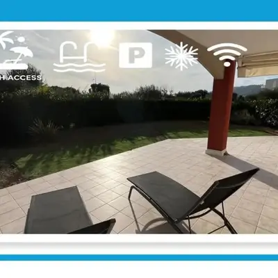 Apartment with private garden