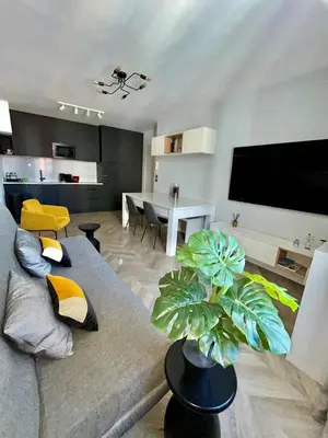 Télévision ou salle de divertissement dans l'établissement Heart of Cannes Azure Home