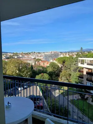 Balcon ou terrasse dans l'établissement Studio LE MEDITERRANEE