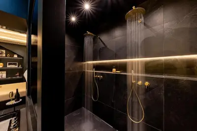 Salle de bains dans l'établissement Love Room Pablo with Whirlpool bath