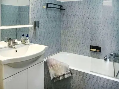 Salle de bains dans l'établissement Apartment Les Jardins de l'Ermitage by Interhome