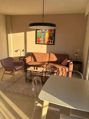 Coin salon dans l'établissement Armenonvillecannes