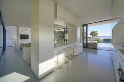 Cuisine ou kitchenette dans l'établissement FRGK 