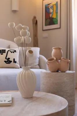 Coin salon dans l'établissement Picasso 2 Elegant duplex - Master suite, 2 bathrooms, 3 rooms
