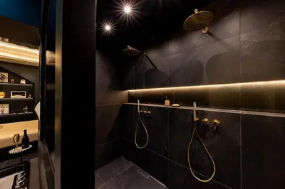 Salle de bains dans l'établissement PABLO Designer apartment with whirlpool bathub, 4 people