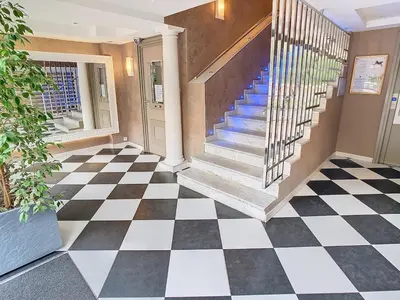 Plan de l'établissement Beautifull studio with balcony Rouaze Miramar 120