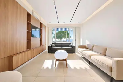 Coin salon dans l'établissement Celestre Croisette - Appartement de Luxe Croisette avec Terrasse et Vue Mer