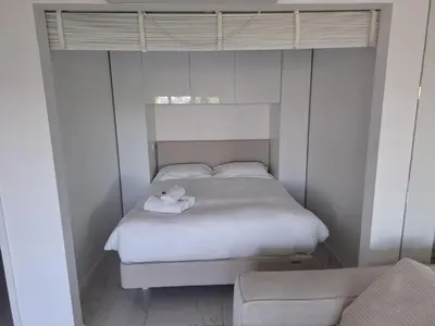 Un ou plusieurs lits dans un hébergement de l'établissement Viva Riviera Studio Croisette Terrace Sea View
