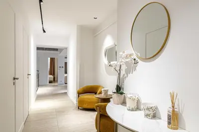 Plan de l'établissement Luxury apt 5 min from the beach and La Croisette