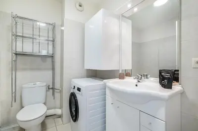 Salle de bains dans l'établissement Appartement Olivier - Welkeys