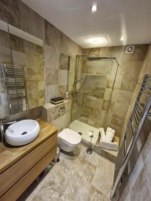 Salle de bains dans l'établissement Cozy Old Town apartment