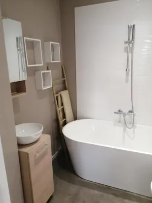Salle de bains dans l'établissement Le loft