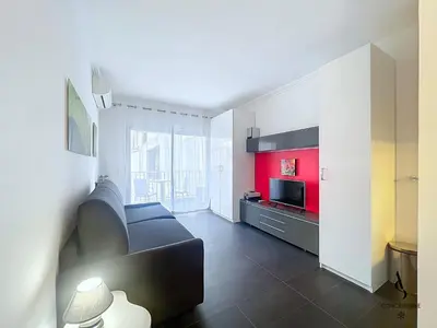 Cuisine ou kitchenette dans l'établissement Le Narval - Studio - Croisette - Proche Palais