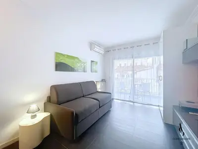 Télévision ou salle de divertissement dans l'établissement Le Narval - Studio - Croisette - Proche Palais