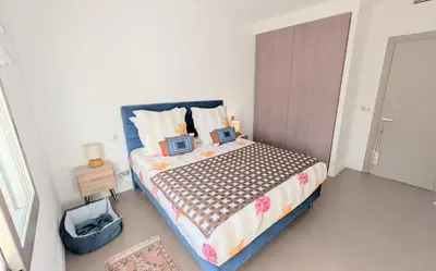 Un ou plusieurs lits dans un hébergement de l'établissement Ref DUNES3 by Palmes d Or Properties