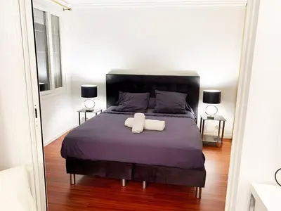 Un ou plusieurs lits dans un hébergement de l'établissement Villa St Marc - Standing Presta