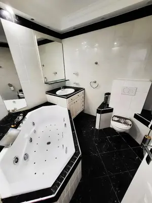 Salle de bains dans l'établissement Villa St Marc - Standing Presta