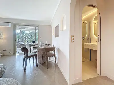 Plan de l'établissement 38 m2 - Suite de luxe, terrasse vue mer, Croisette