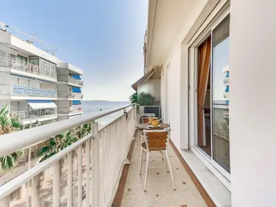 Balcon ou terrasse dans l'établissement Apartment Reine Astrid-5 by Interhome