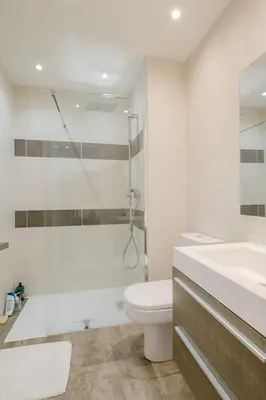 Salle de bains dans l'établissement Le Venus