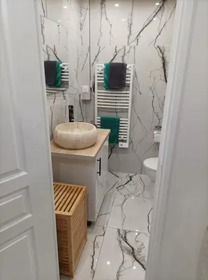 Salle de bains dans l'établissement 2 Pieces JUAN LES PINS